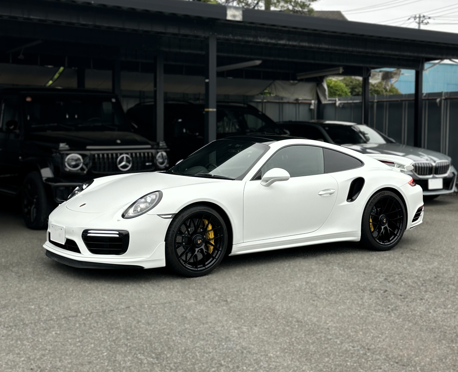 911 ターボS シボ取りペイント フルプロテクション
