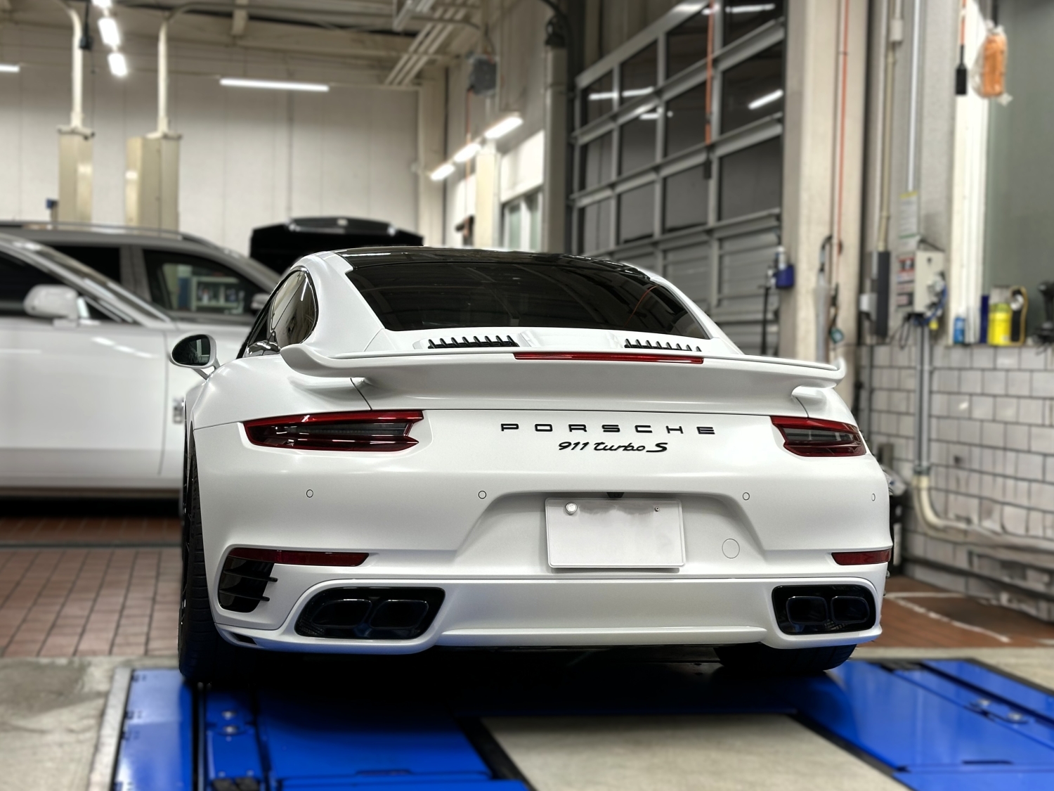 911 ターボS シボ取りペイント フルプロテクション