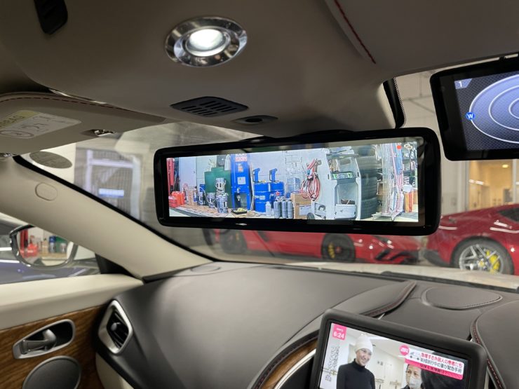 アストンマーティン　DB11　デジタルインナーミラー　ドライブレコーダー　BOND　ボンド　葛飾　東京都