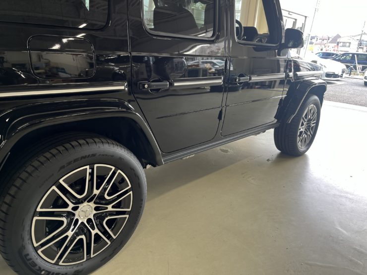 W465ブラックアウト ｹﾞﾚﾝﾃﾞﾌﾞﾗｯｸｱｳﾄ W465電動ステップ ｽﾃｯﾌﾟﾎﾞｰﾄﾞﾌﾟﾛﾃｸｼｮﾝ PPF