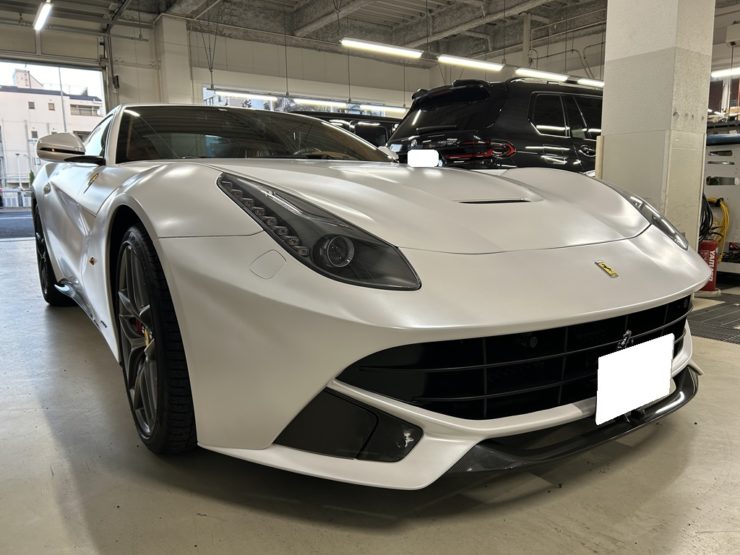 ferrari　F12　フェラーリ　F12　フロントカメラ　ALPINE　ＢＯＮＤ　ボンド　葛飾　東京都