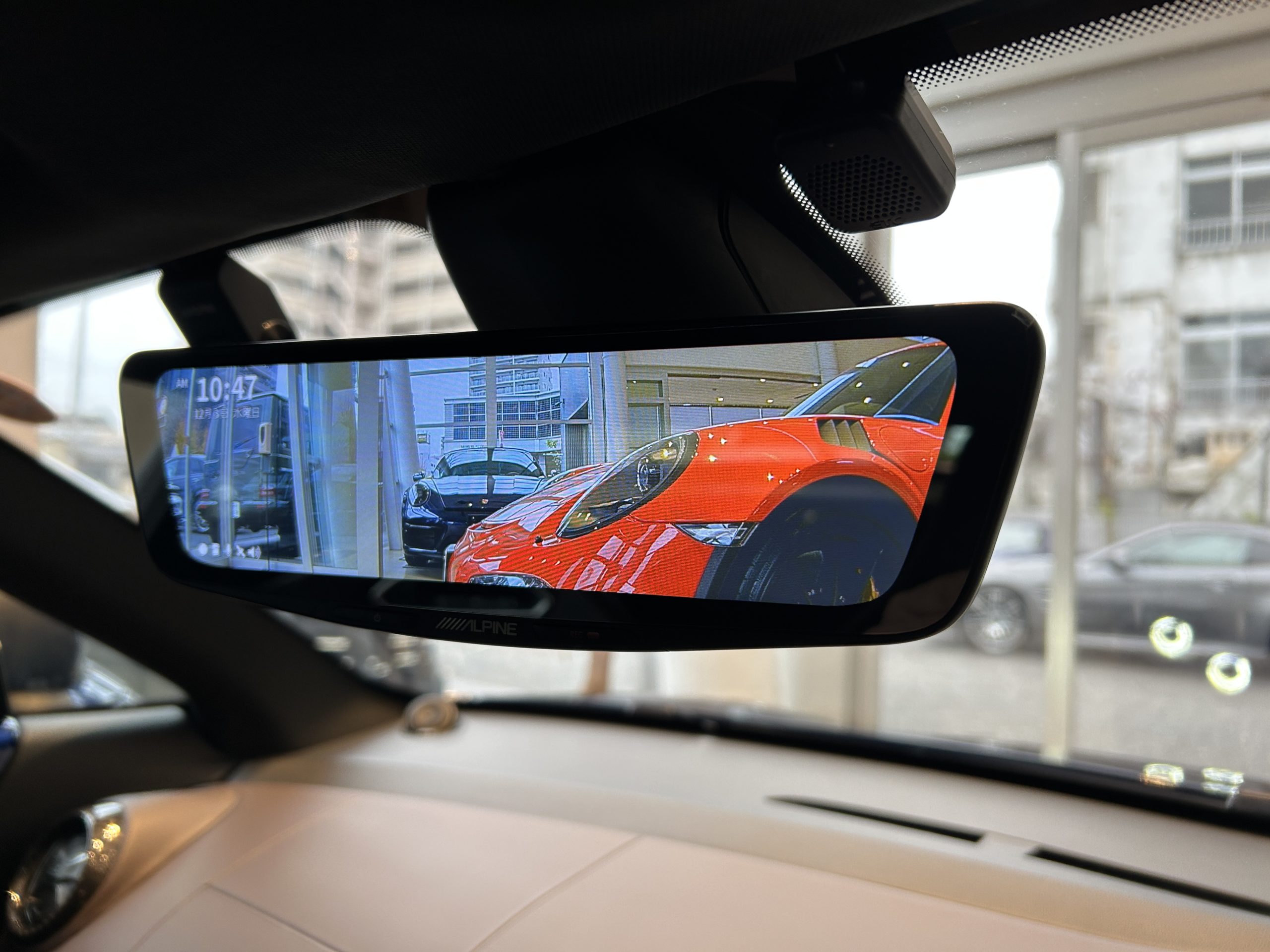 アルピーヌ　ALPINE　アルパイン　デジタルインナーミラー　A110GT　東京　葛飾