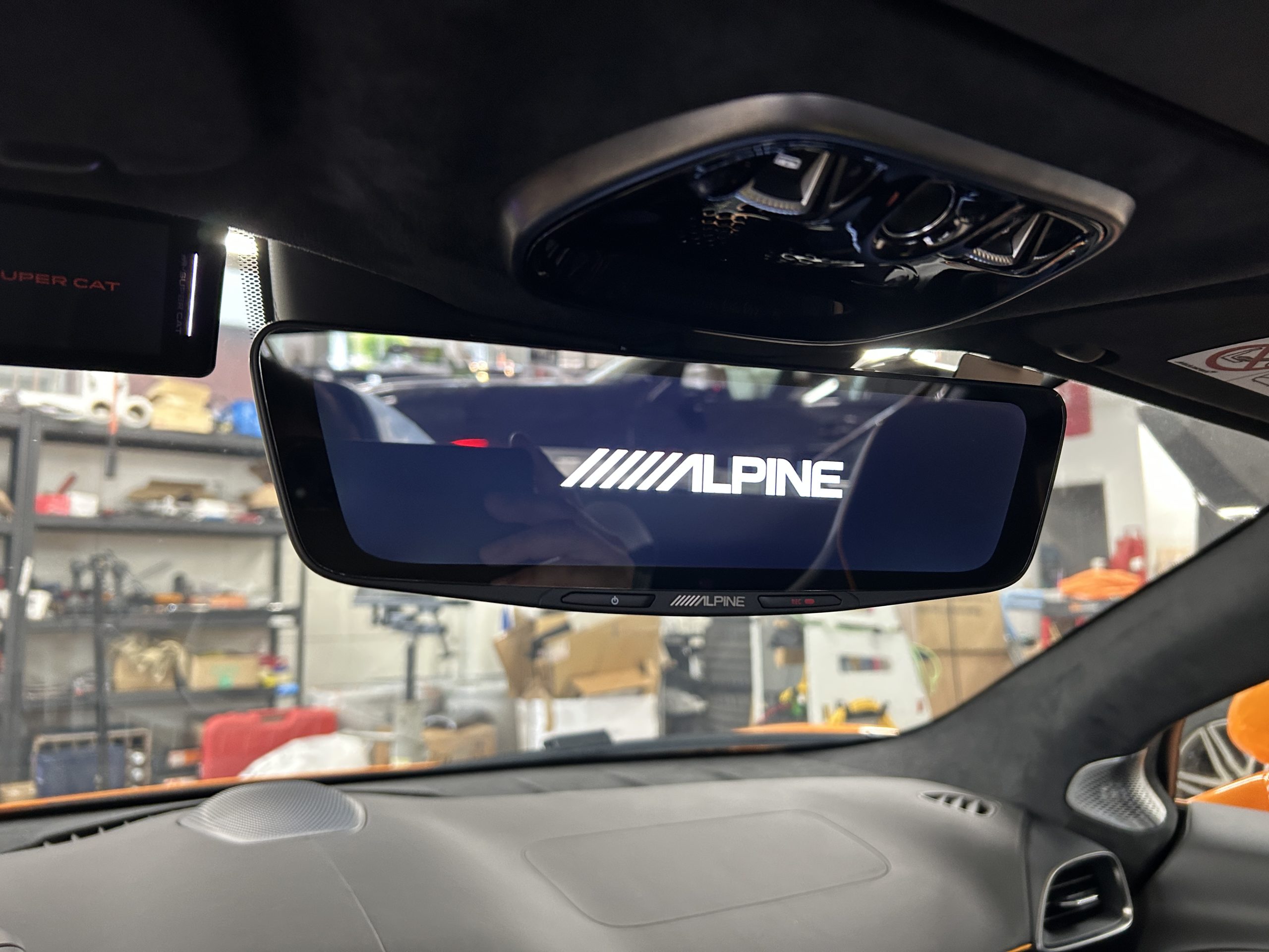 マクラーレン　アルトゥーラ　スパイダー　デジタルインナーミラー　アルパイン　ＡＬＰＩＮＥ　BOND　ボンド　葛飾　東京