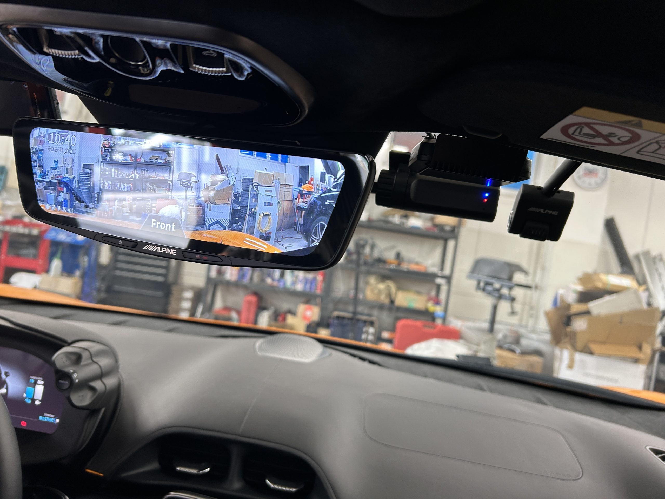 マクラーレン　アルトゥーラ　スパイダー　デジタルインナーミラー　アルパイン　ＡＬＰＩＮＥ　BOND　ボンド　葛飾　東京