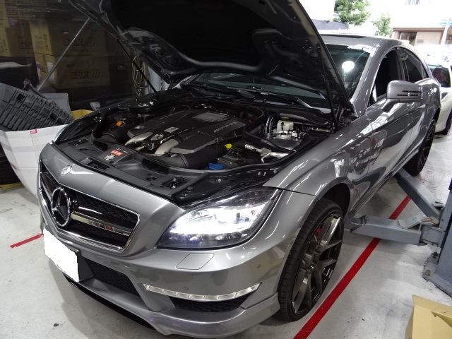 MB W218 CLS63 スターターモーター不良!!!