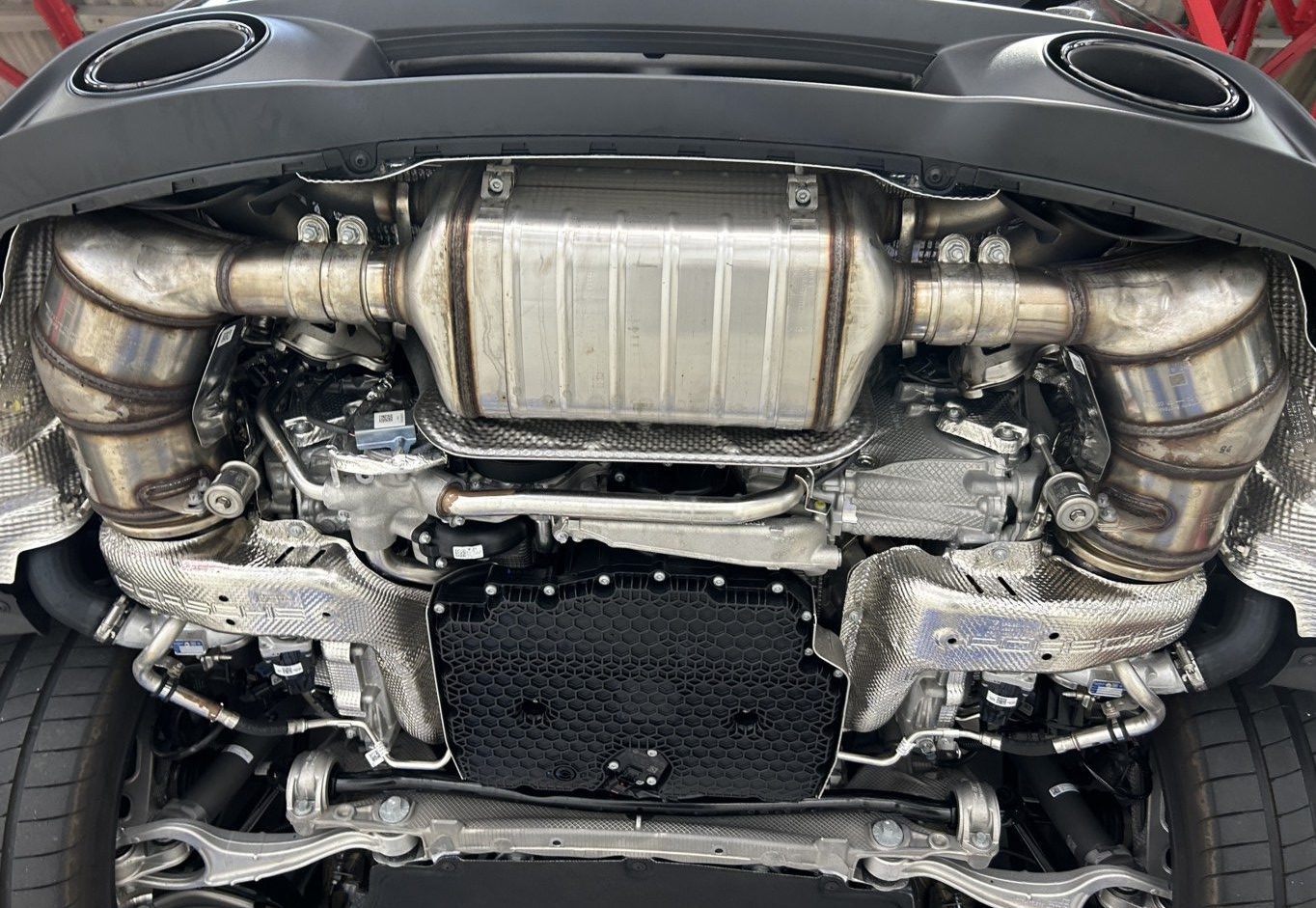 PORSCHE 911 マフラーバルブ 992.2 ASR