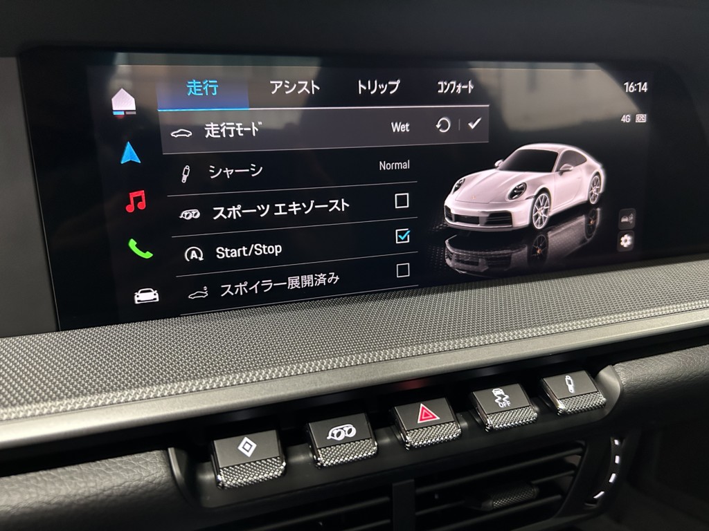 PORSCHE 911 マフラーバルブ 992.2 ASR