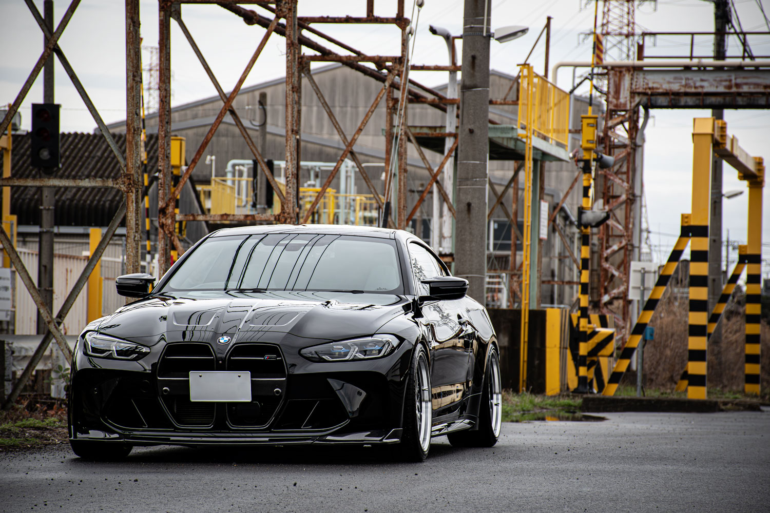 BMW M4 G82 ローダウン 車高調 BBS LM ホイール 20インチ カスタム 名古屋