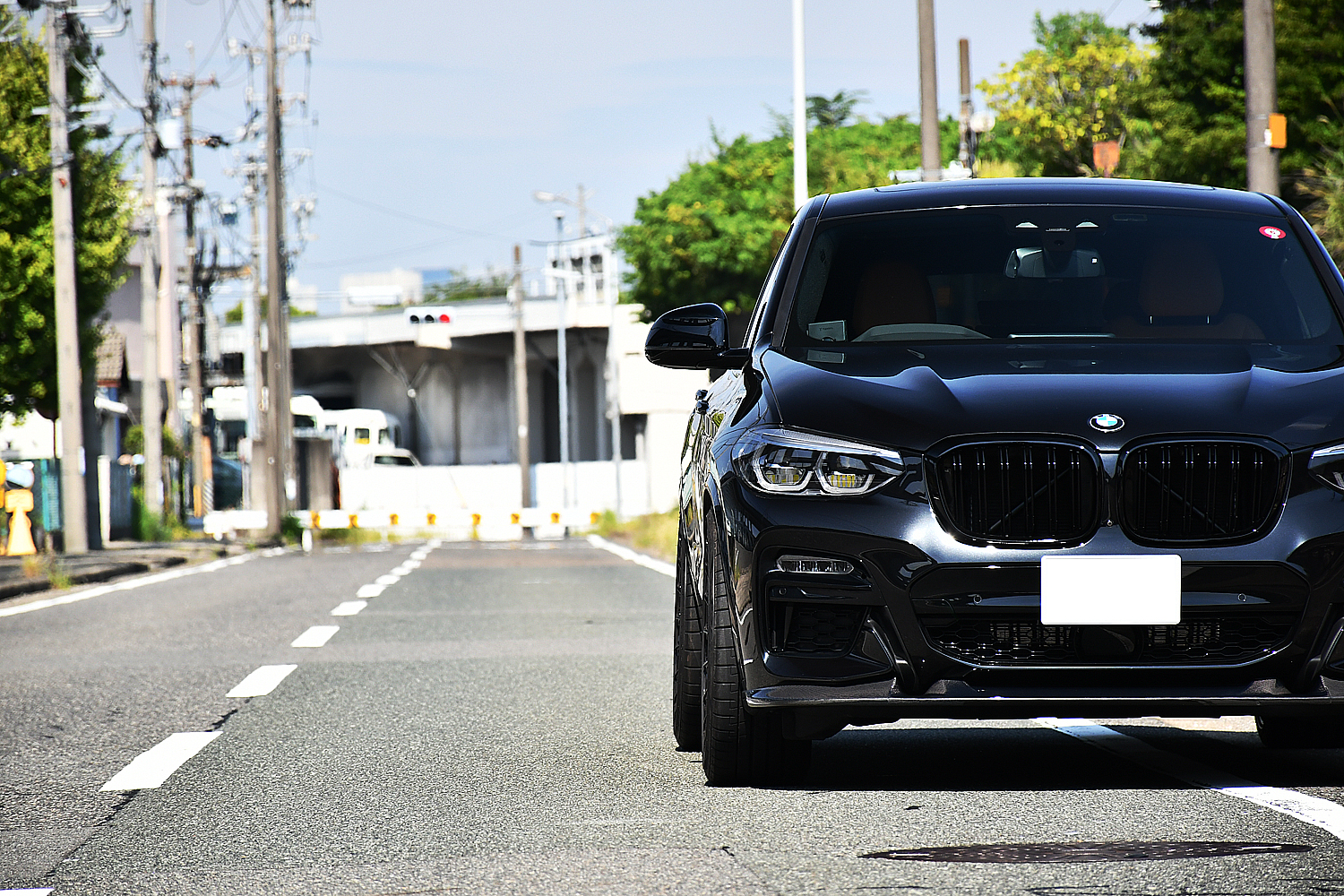 愛知県 名古屋 BMW G02 X4 カスタム ローダウン BCフォージド 3Dデザイン リップ KW 22インチ ブラックアウト ボンド ボンド名古屋