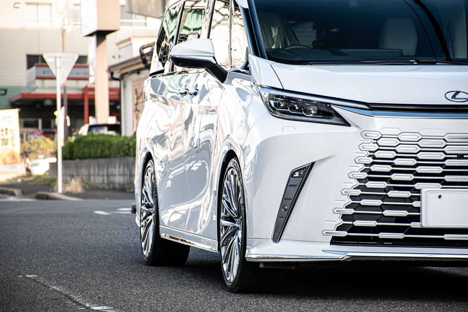 レクサス LM LM500 ローダウン ホイール RSR AKフォージド 22インチ PAFL30 ポリッシュ カスタム 名古屋