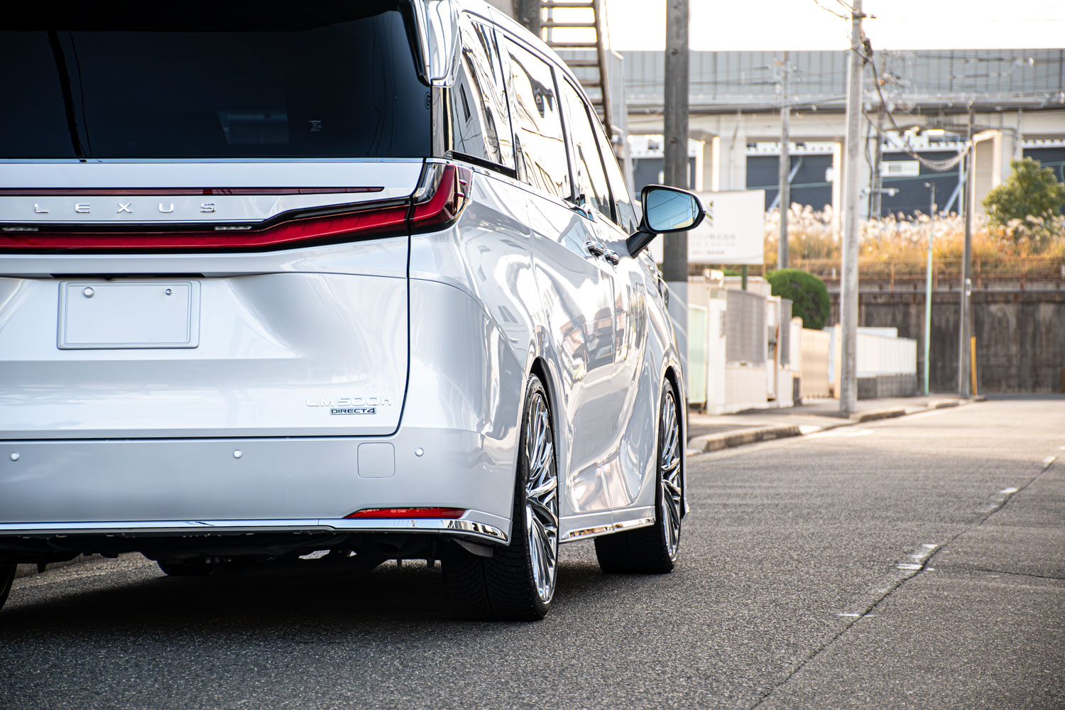 レクサス LM LM500 ローダウン ホイール RSR AKフォージド 22インチ PAFL30 ポリッシュ カスタム 名古屋