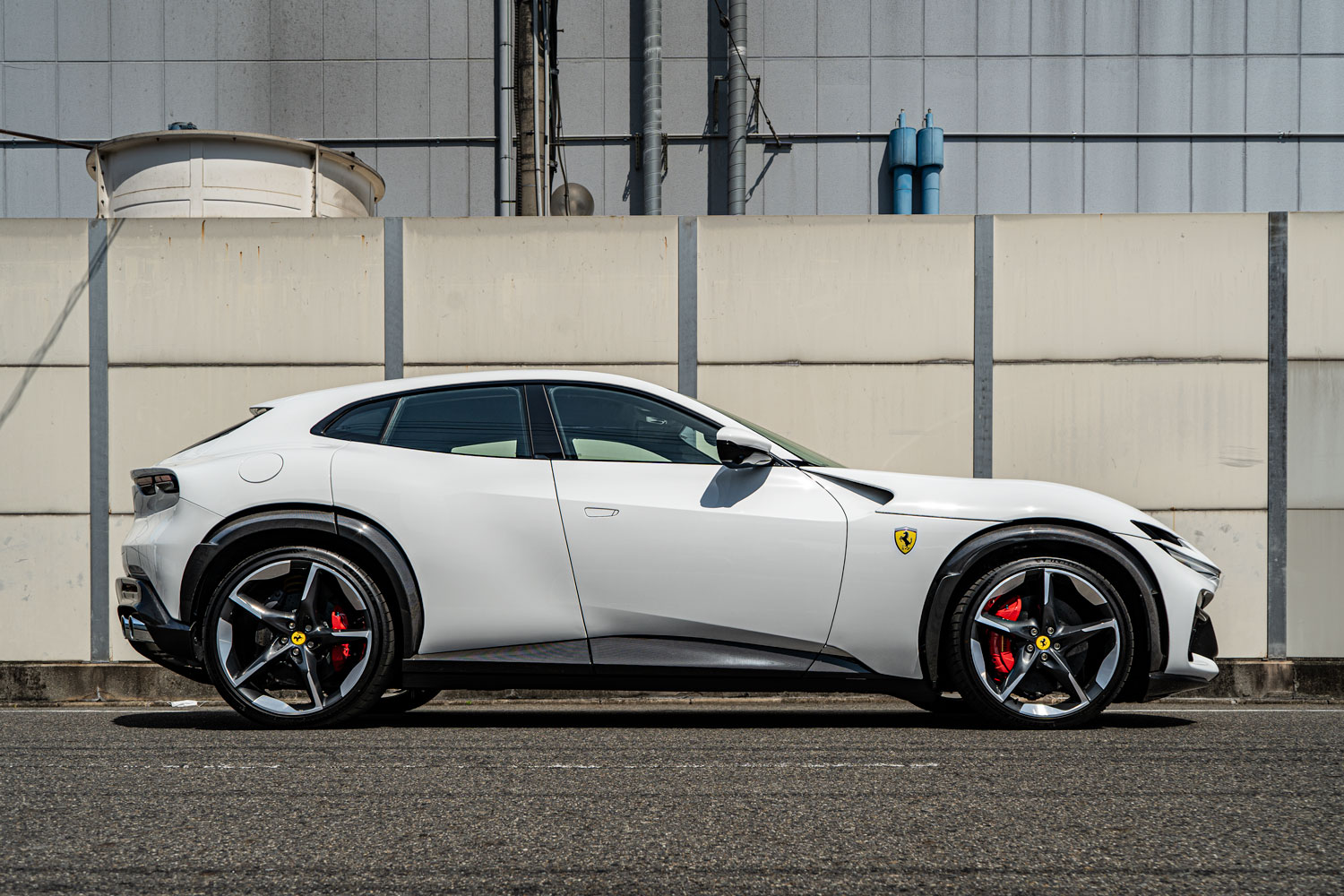 フェラーリ　プロサングエ　ローダウン　ダウンサス　NOVITEC　ノビテック　プロテクションフィルム　PPF　カスタム　名古屋