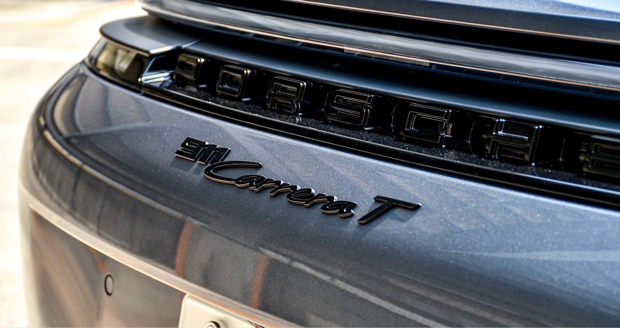 Porsche 911 992.2 Carerra T プチブラックアウト&スモークフィルム施工♪