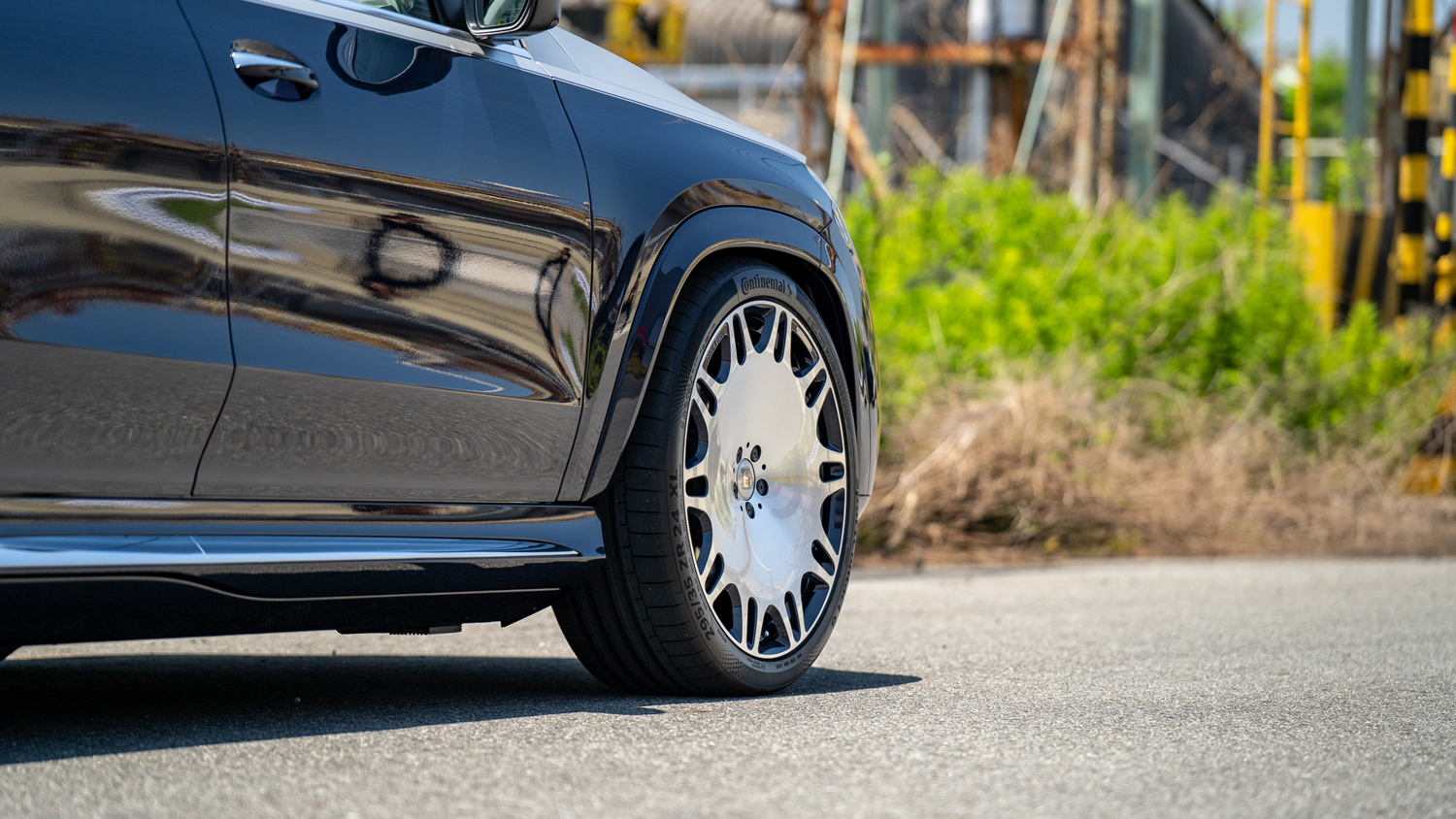 愛知県 名古屋 ベンツ カスタム マイバッハ GLSマイバッハ BRABUS ブラバス ローダウン DPPF SQ-NAVY INOZETEK SEQUEL FRAGMENT ラッピング 24インチ ボンド ボンド名古屋