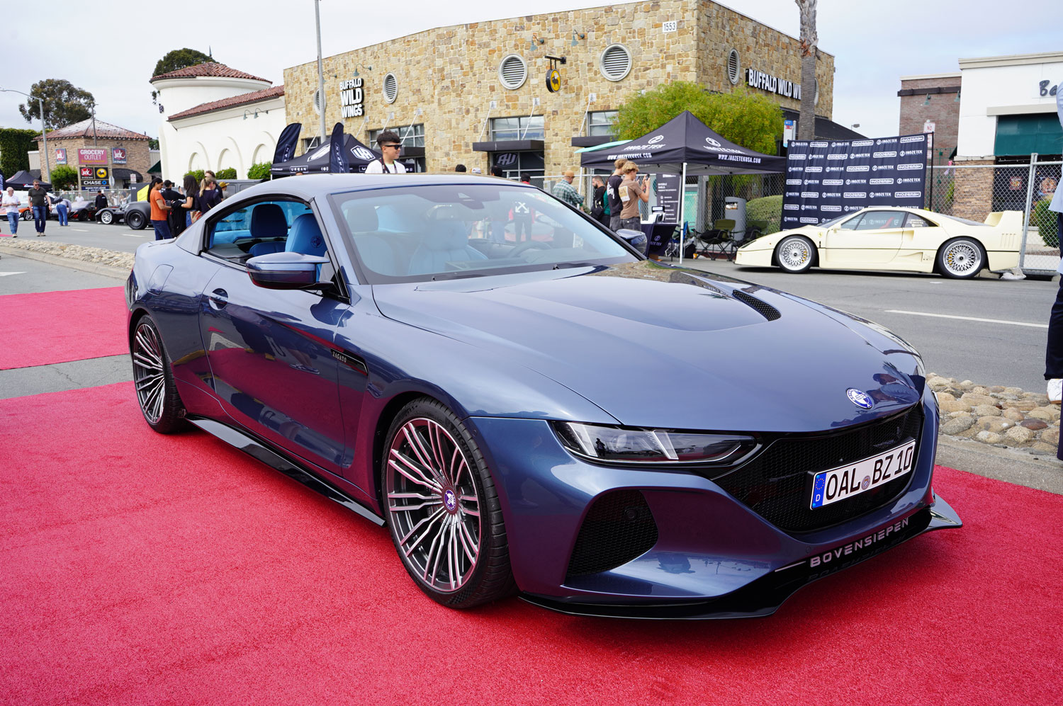 モントレーカーウィーク　エキゾチックオンブロードウェイ　ザガート　ボーフェンジーペン　カスタム