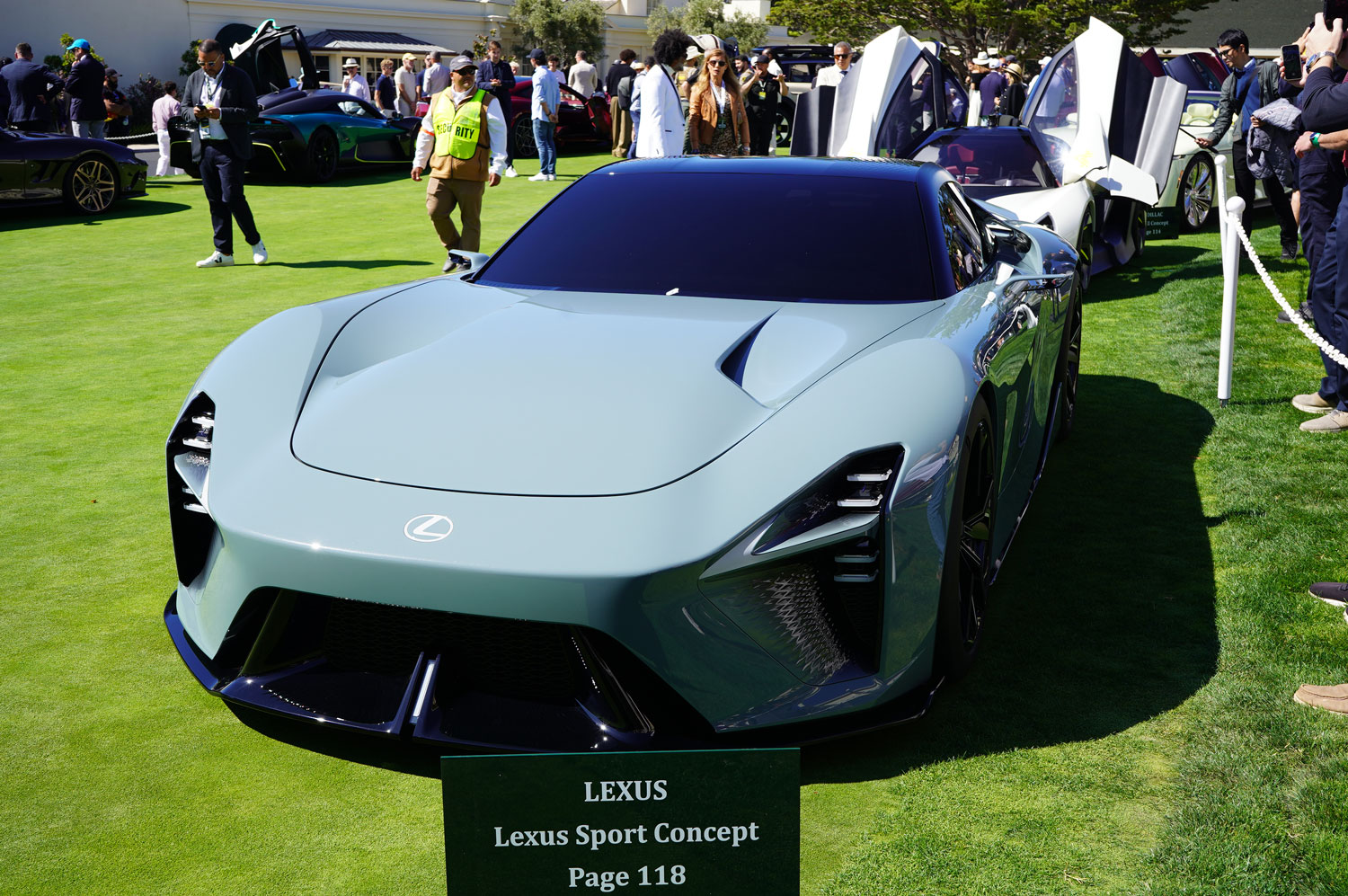 モントレーカーウィーク　ペブルビーチ　レクサス　コンセプトカー　スポーツコンセプト　カスタム