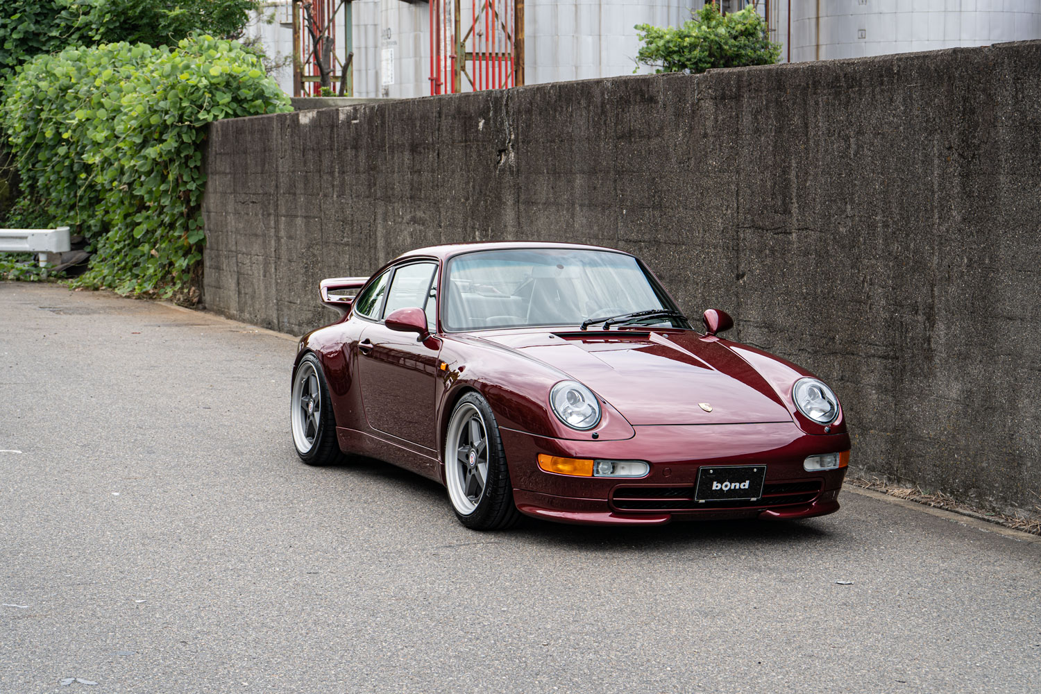 Porsche ポルシェ 993 ローダウン ホイール HRE アメ鍛 KW 車高調 カスタム 名古屋