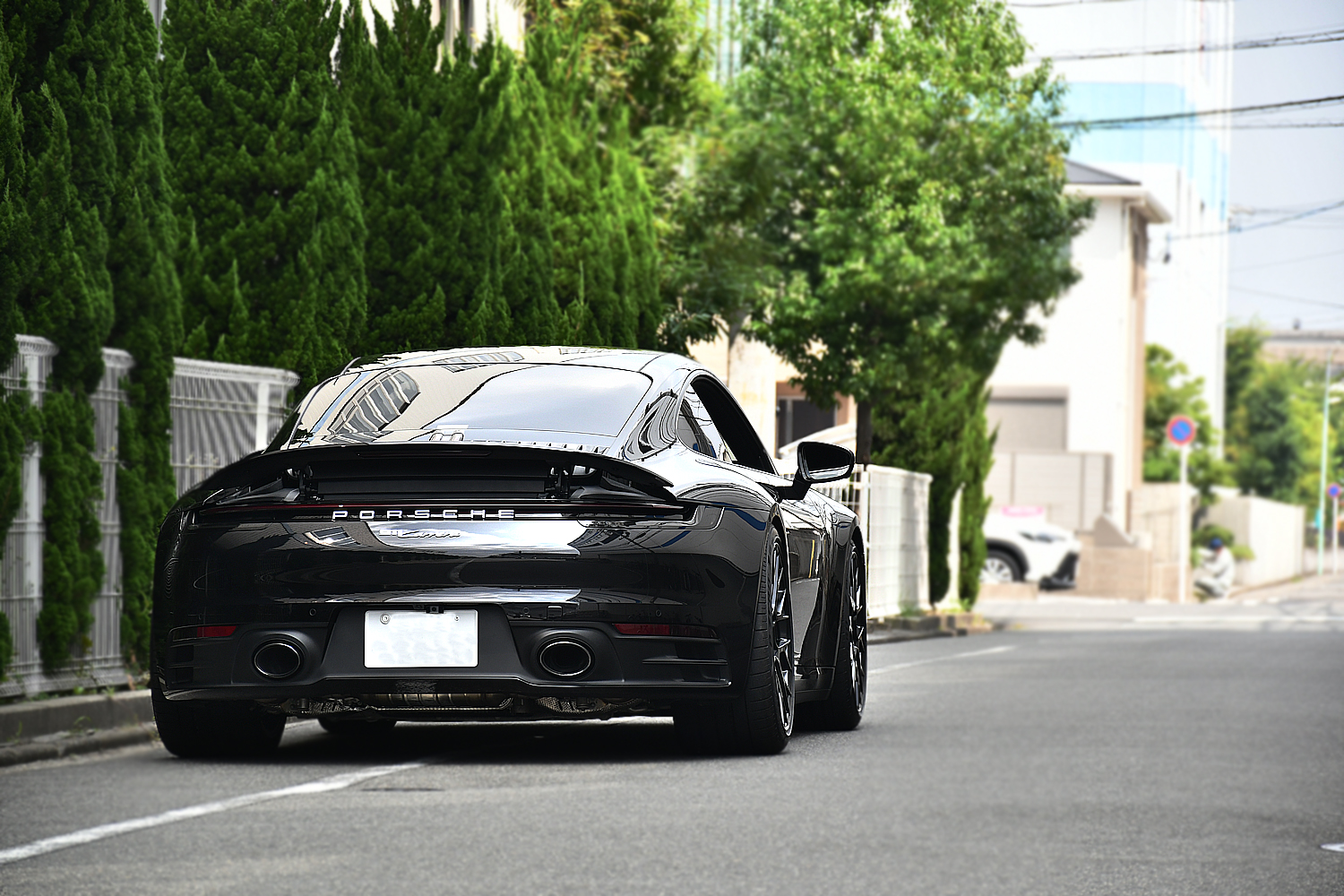 愛知県 名古屋 Porsche ポルシェ 992 ローダウン スペーサー ポルシェカスタム カスタム KW HAS ボンド ボンド名古屋