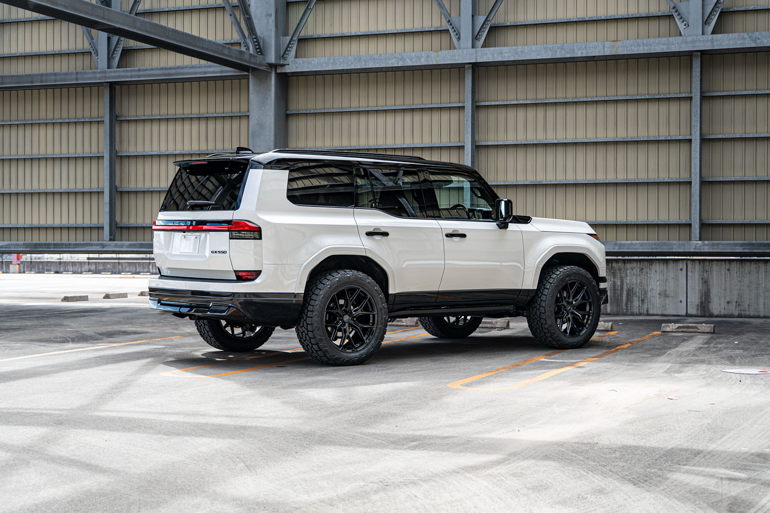 レクサス LEXUS GX550 GX リフトアップ ホイール 22インチ VOSSEN ブラックアウト カスタム 名古屋