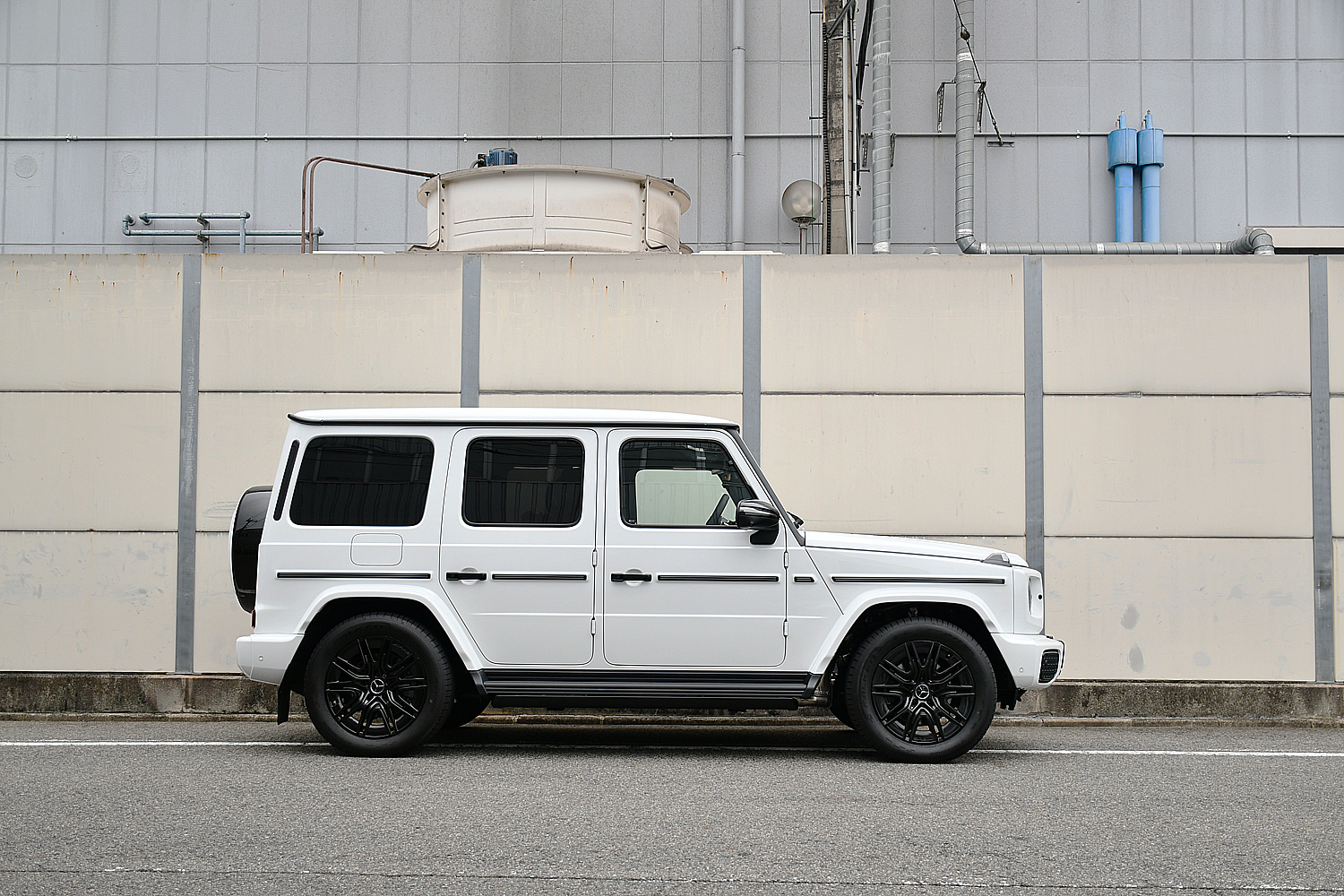 愛知県 名古屋 ベンツ カスタム W465 G450d ローダウン 電動サイドステップ ボンド ボンド名古屋