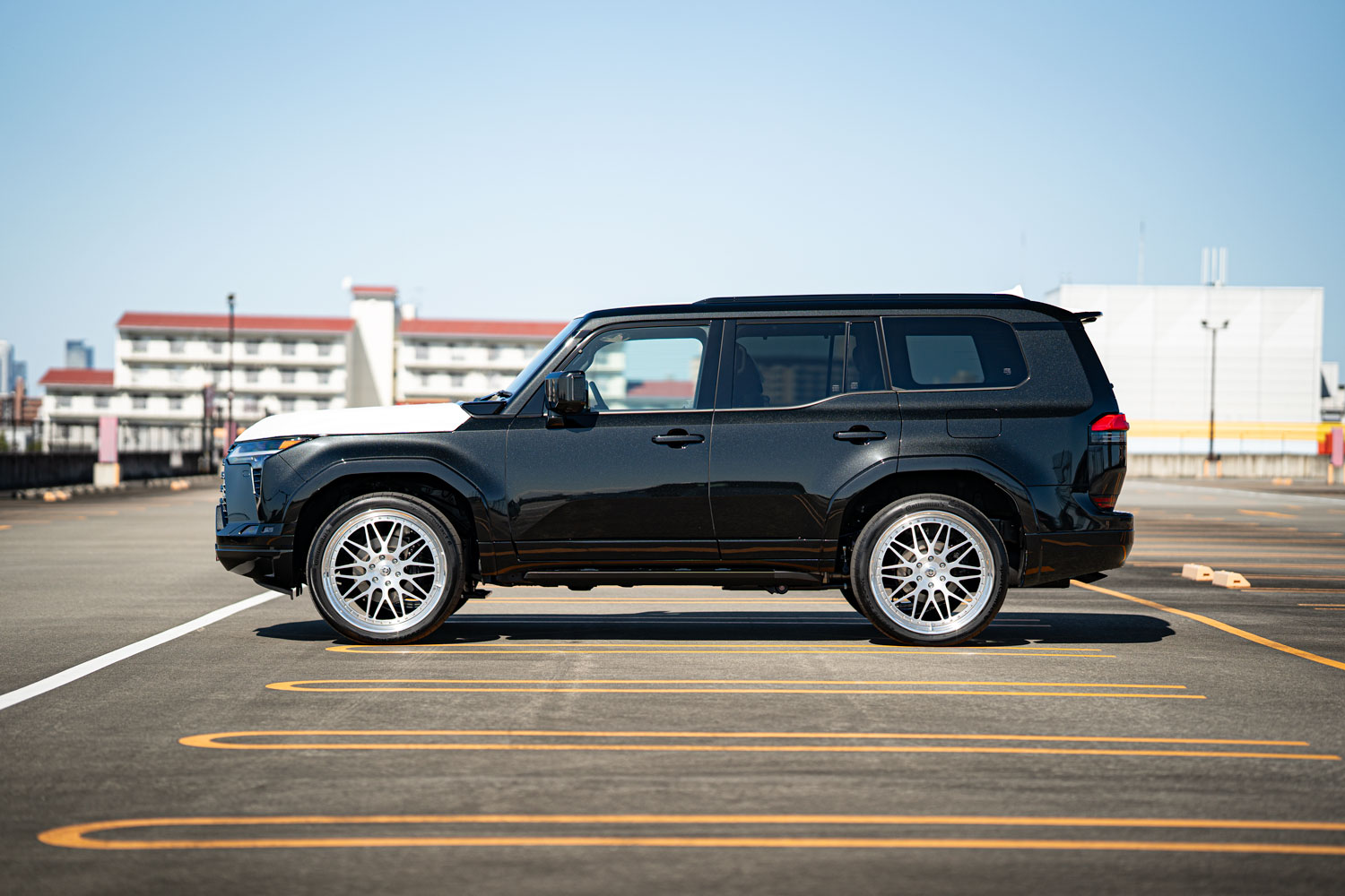 レクサス LEXUS GX550 ローダウン ダウンサス ホイール HRE 24インチ カスタム 名古屋