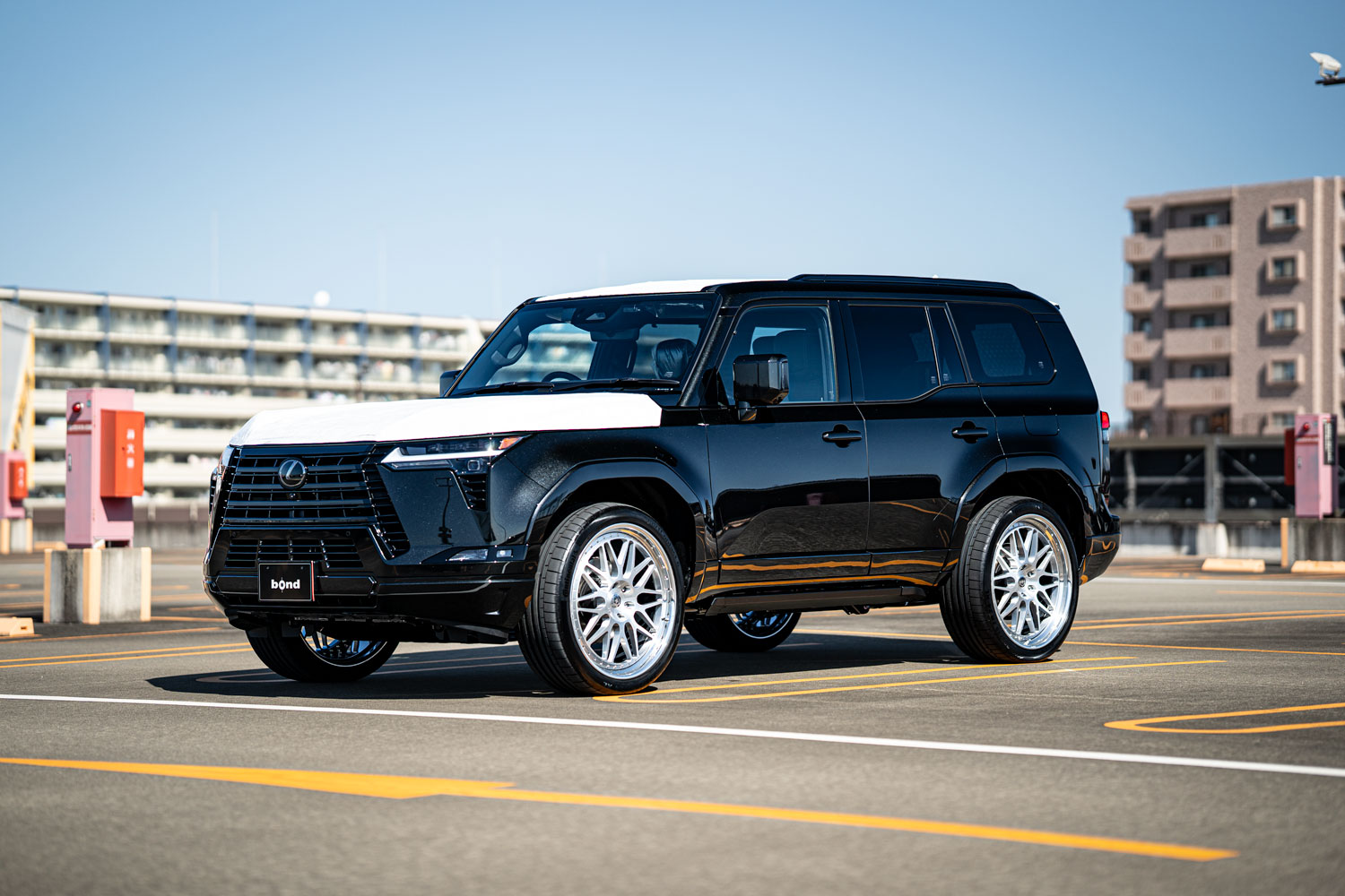 レクサス LEXUS GX550 ローダウン ダウンサス ホイール HRE 24インチ カスタム 名古屋