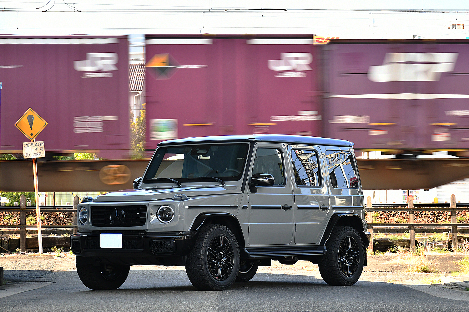 愛知県 名古屋 ベンツ カスタム Gクラス W465 G450d ブラックアウト スペーサー ボンド ボンド名古屋 クラシックグレー