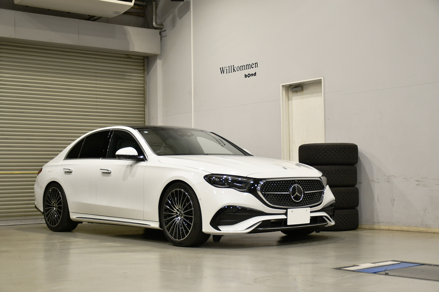 愛知県 名古屋 ベンツ カスタム W214 Eクラス E300 ボンド ボンド名古屋 ローダウン スペーサー