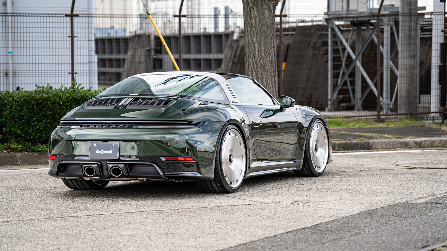 Porsche ポルシェ 992 992.2 タルガ4 GTS Targa ローダウン H&R HRE ホイール カスタム 名古屋