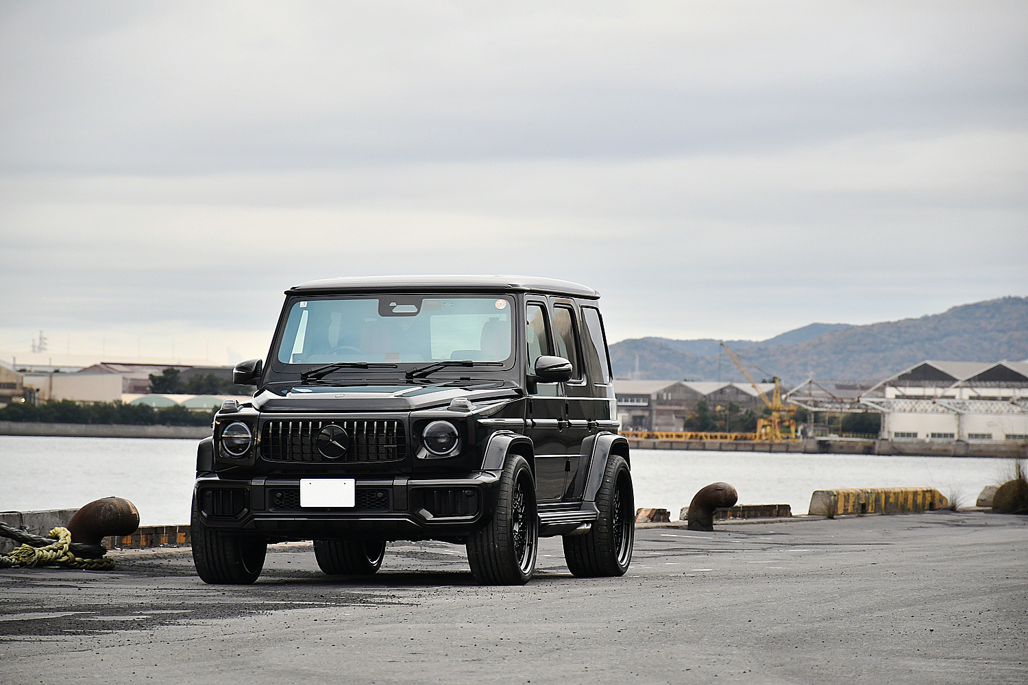 愛知県、名古屋、ベンツ、カスタム、ボンド、ボンド名古屋、W465、G63、AMG、HRE、V501、Vintage501、24インチ、ローダウン