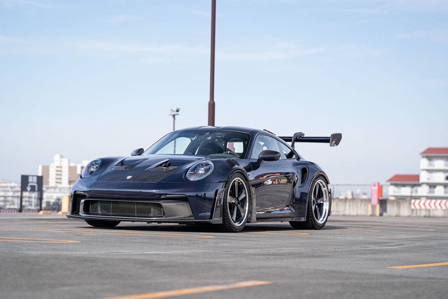 Porsche ポルシェ 992 GT3RS ローダウン PPF INOZETEK MVFORGED 1016industries ホイール マフラー ラッピング カスタム 名古屋