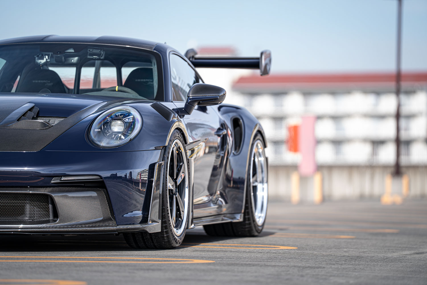 Porsche ポルシェ 992 GT3RS ローダウン PPF INOZETEK MVFORGED 1016industries ホイール マフラー ラッピング カスタム 名古屋