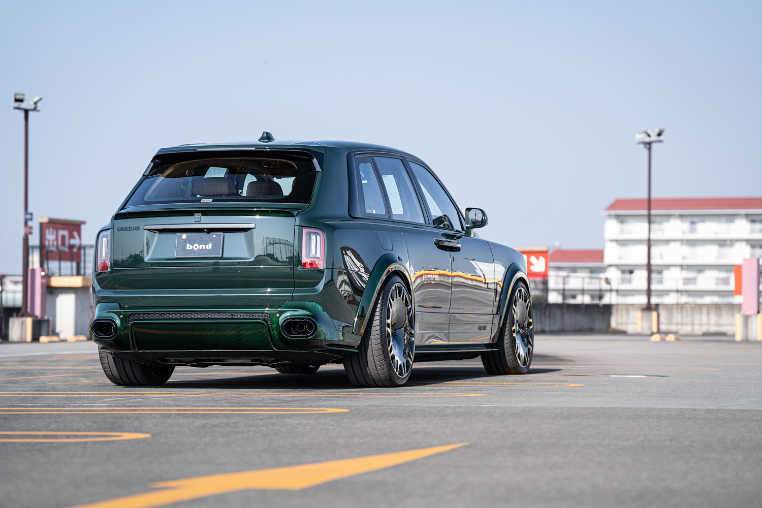 RollsRoyce ロールスロイス Cullinan カリナン ブラックバッジ シリーズⅡ ローダウン ブラバス BRABUS 24インチ ホイール カスタム 名古屋 東京オートサロン