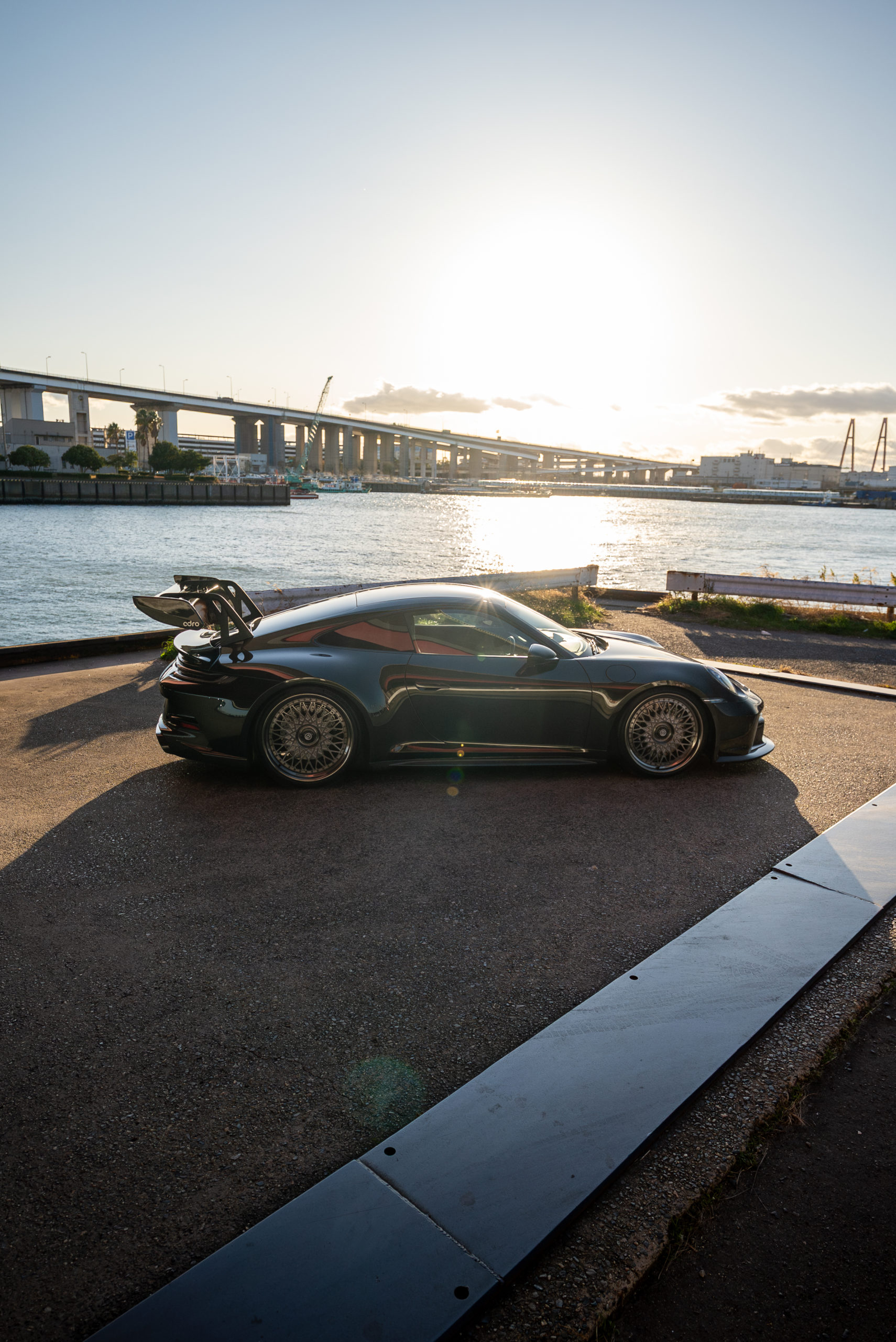 Porsche 911 992 992.1 GT3 adro inozetek HRE vintageseries 501 FMR ポルシェ エアロ エイドロ ラッピング DPPF カラープロテクションフィルム