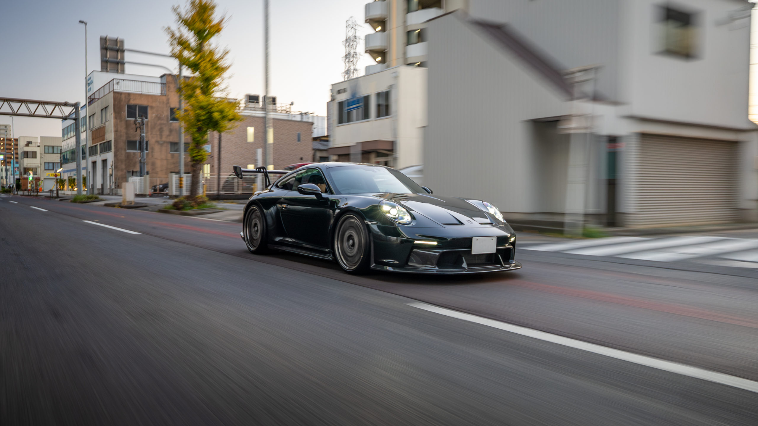 Porsche 911 992 992.1 GT3 adro inozetek HRE vintageseries 501 FMR ポルシェ エアロ エイドロ ラッピング DPPF カラープロテクションフィルム