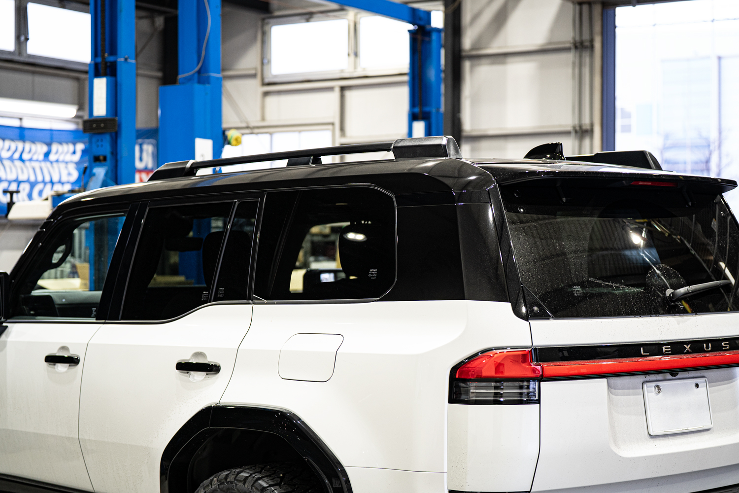 レクサス LEXUS GX550 オーバートレイル シボ取りペイント ルーフラッピング ホイール HRE フローフォーム FT1 20インチ カスタム 名古屋