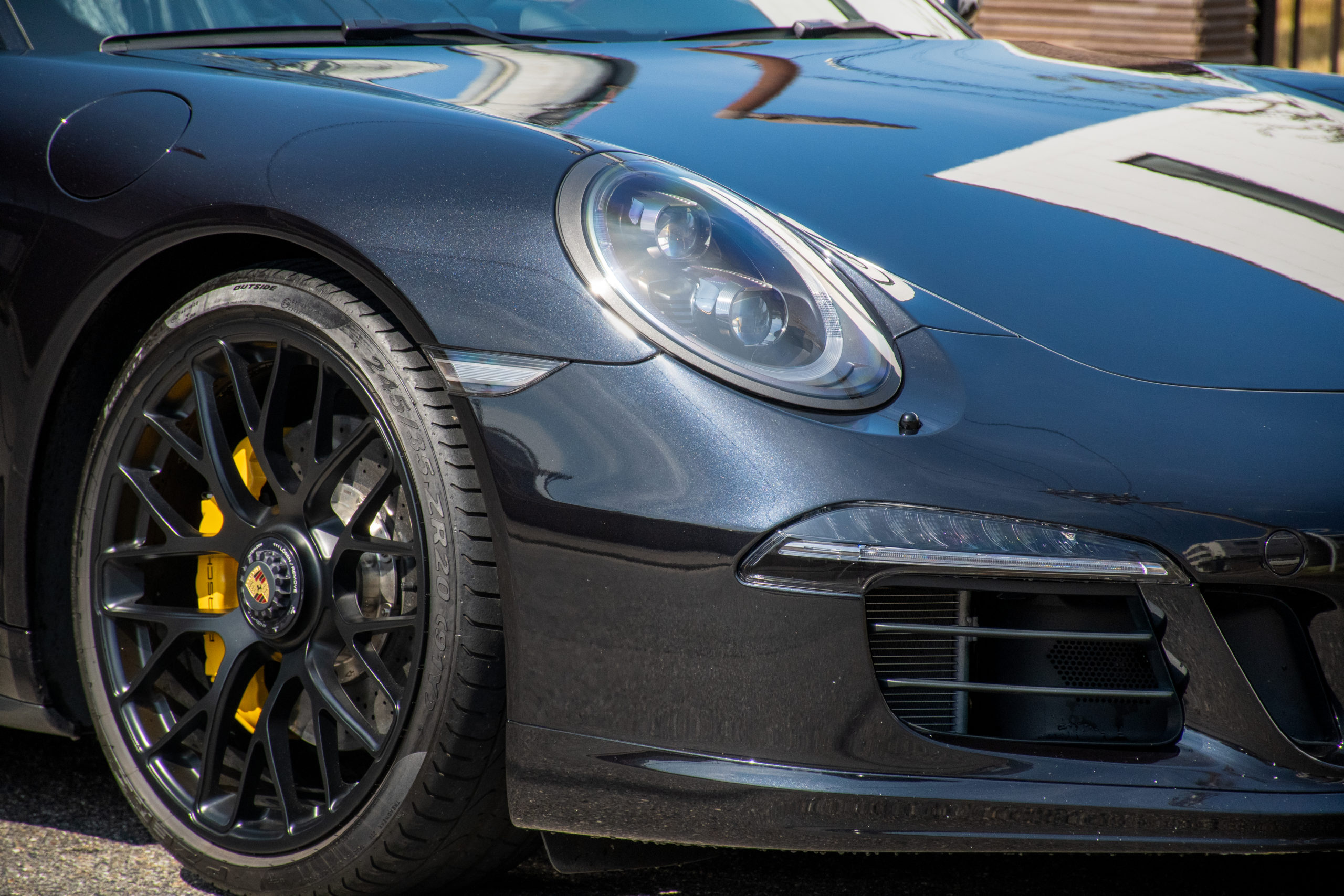 Porsche 911 991.1 GTS スモークフィルム施工 ポルシェ