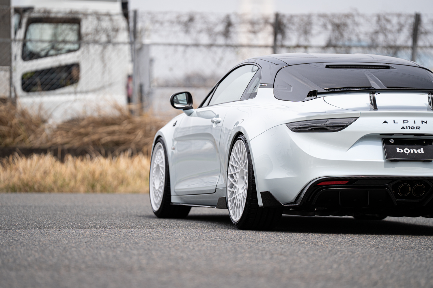 アルピーヌ　ALPINE　A110R　ローダウン　ダウンサス　ホイール　HRE　アメ鍛　インチアップ　カスタム　名古屋