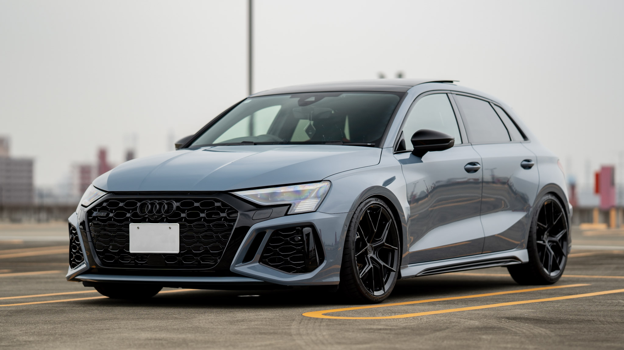 アウディ RS3 AUDI EVENTURI インテーク交換 マフラー AKRAPOVIC カーボン ディフューザー ボンド ボンド名古屋 愛知県 名古屋 カスタム