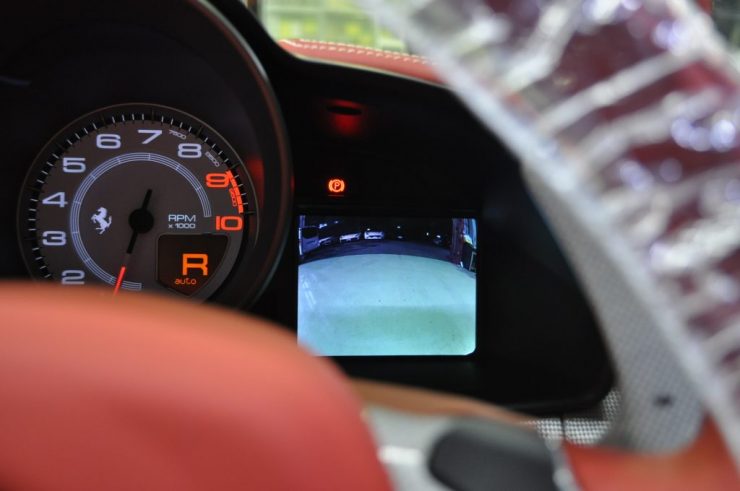 フェラーリ 458 LED レーダー　バックライト　カスタム
