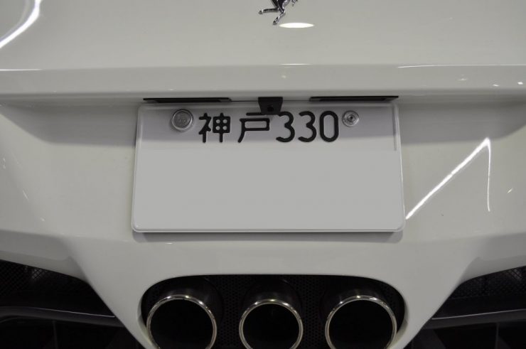 フェラーリ 458 LED レーダー　バックライト　カスタム