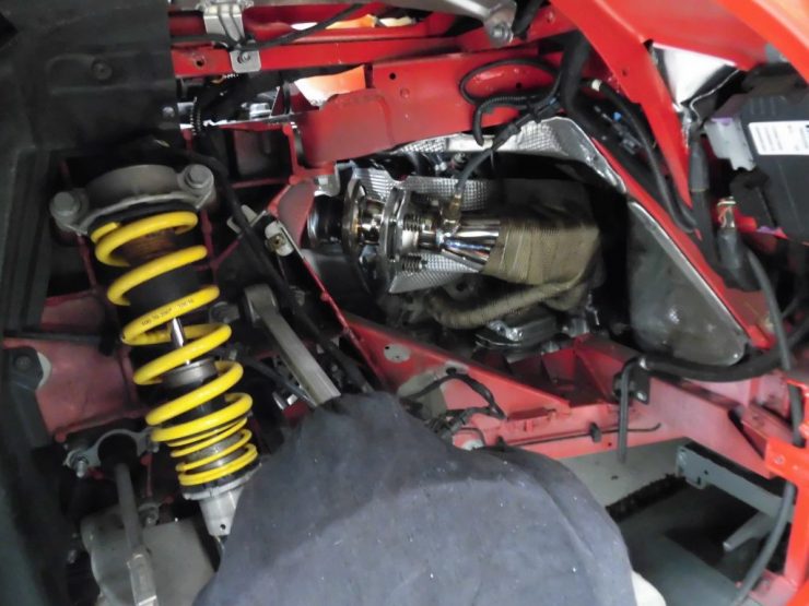 フェラーリ　458　エキマニ　バッテリー　交換　カスタム