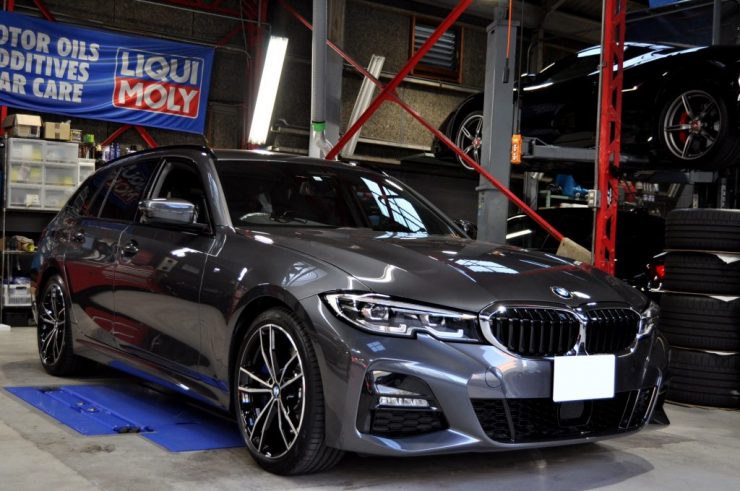 BMW G21 新型3シリーズ M330iワゴン DIXCEL低ダストパッド交換＆BREX 