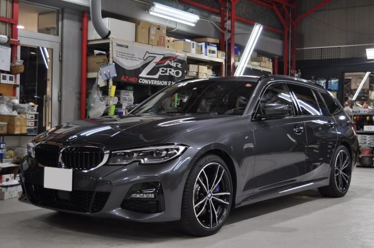 BMW G 新型3シリーズ Miワゴン DIXCEL低ダストパッド交換＆BREX