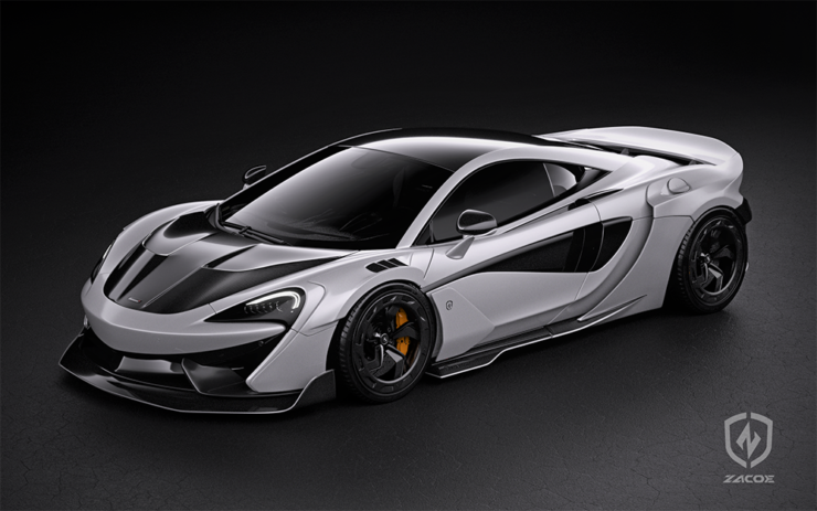 570S　カスタム　McLaren　マクラーレン　エアロ　ホイール　ZACOE　ザコエ