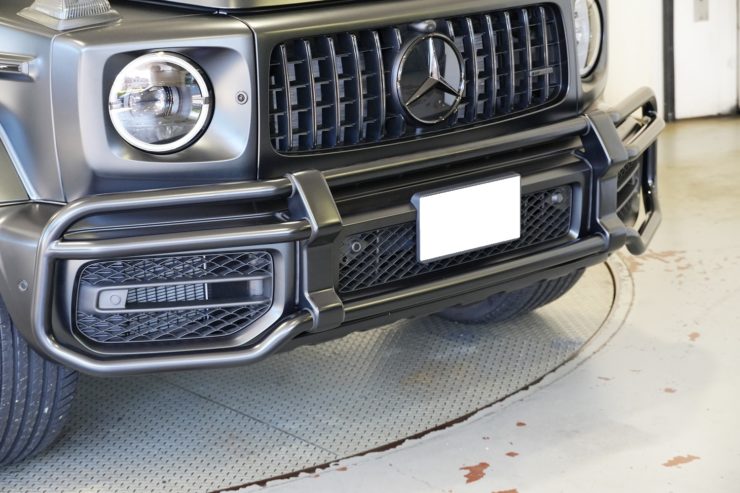 W463A　G63　カスタム　ブラックアウト　バンパーガード　ホイール