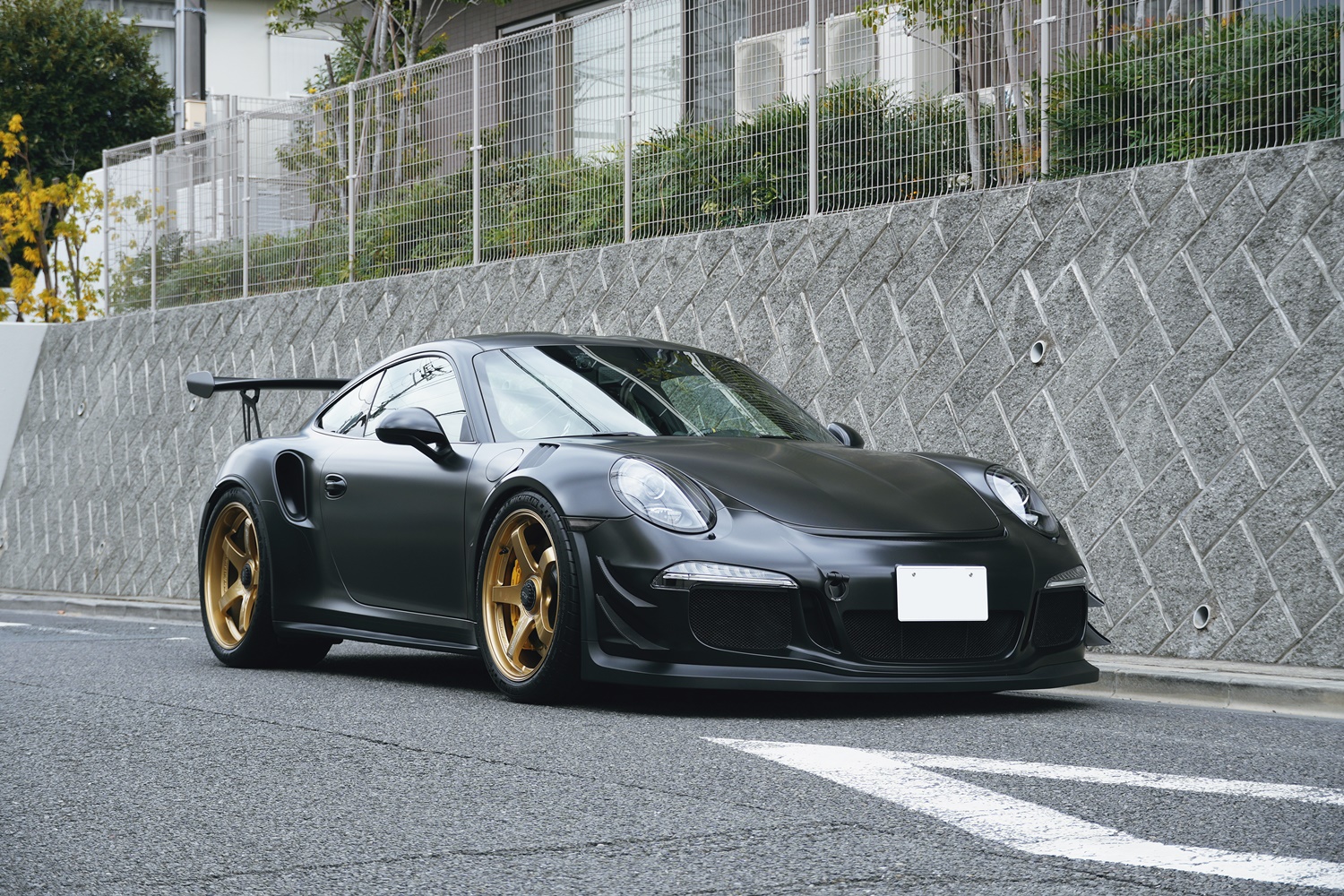 PORSCHE　GT3RS　GT3　911　ホイール　カスタム　アドバン　YOKOHAMA　bond　
