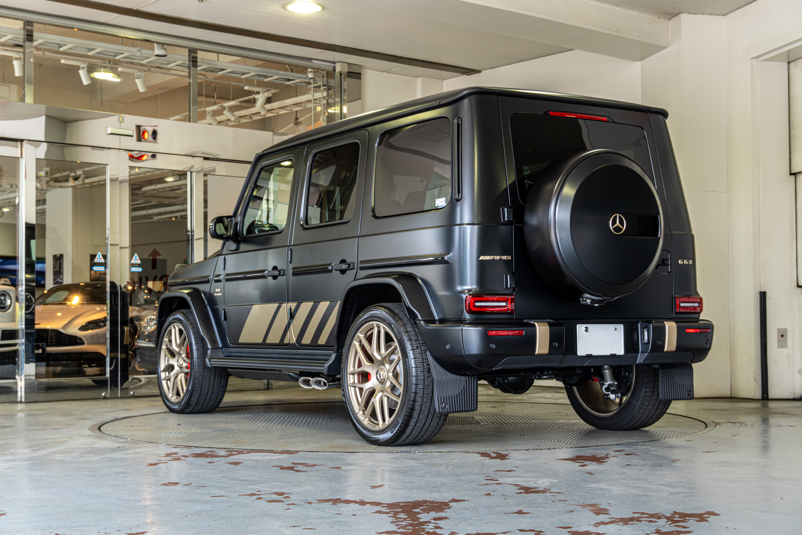 G63 グランドエディション　BRABUS ブラバス　スポイラー　ブラックアウト　カスタム　22インチ
