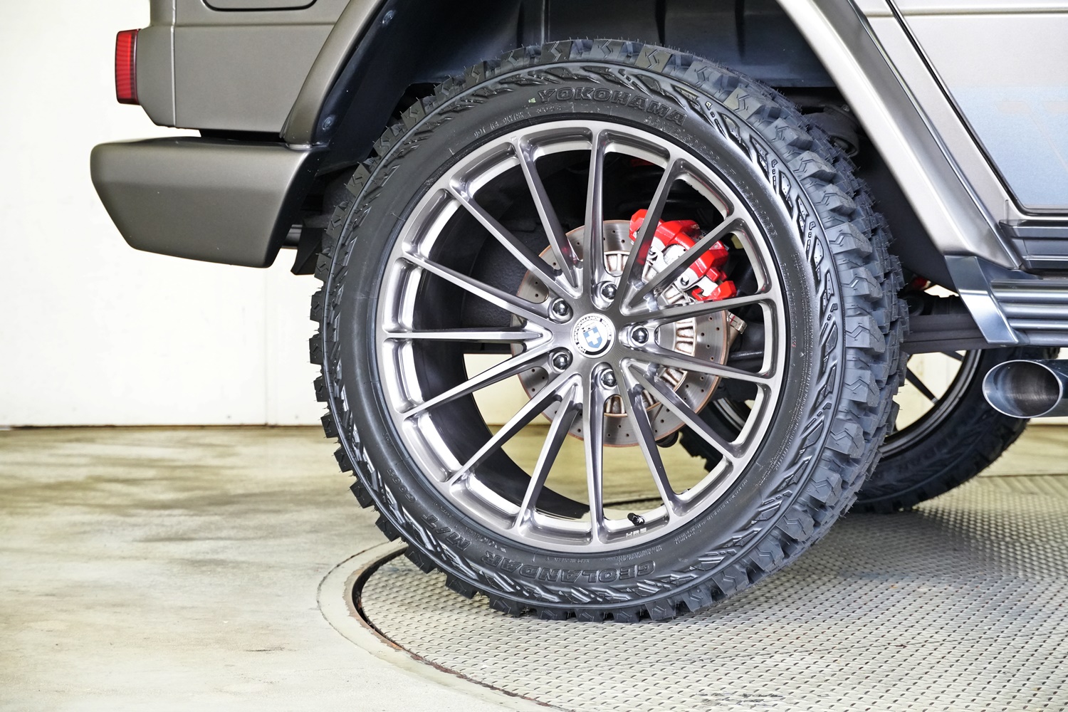 W463　G63　G350　カスタム　タイヤ　ゴツゴツタイヤ　ホイール　HRE　リフトアップ