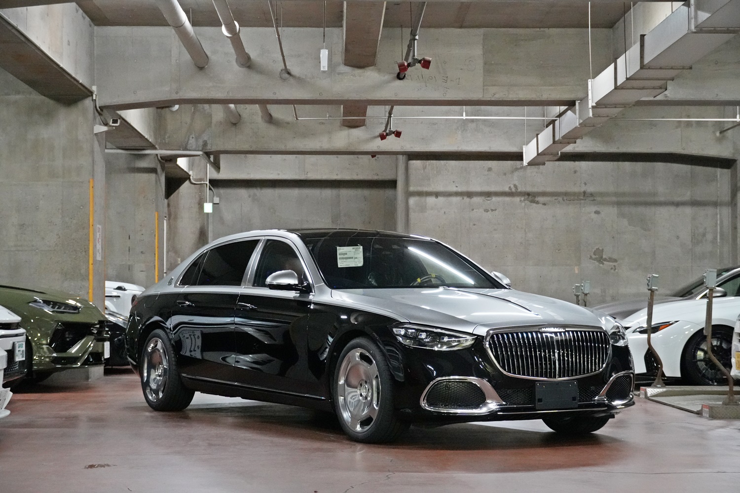 マイバッハ　ツートン　2トーン　ラッピング　カスタム